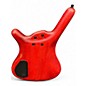 Used Warwick Corvette 4 String trans red Electric Bass Guitar