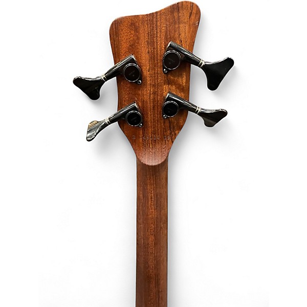 Used Warwick Corvette 4 String trans red Electric Bass Guitar