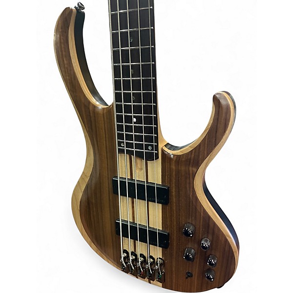 Used Ibanez BTB745 Natural Electric Bass Guitar
