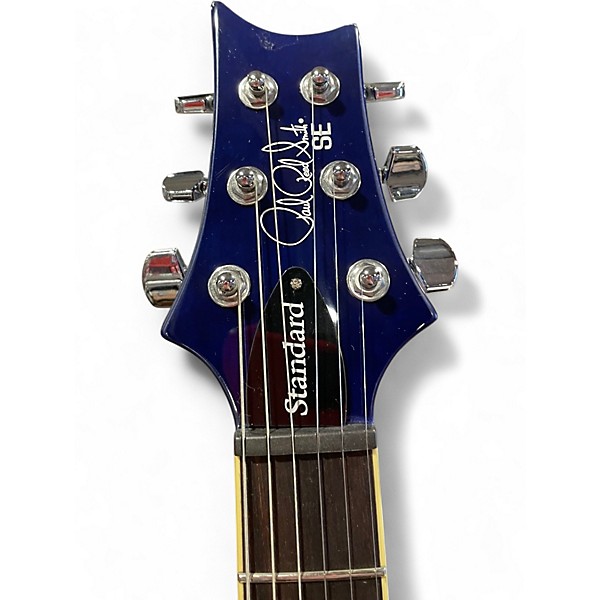 Used PRS SE Standard 24 Trans Blue Solid Body Electric Guitar