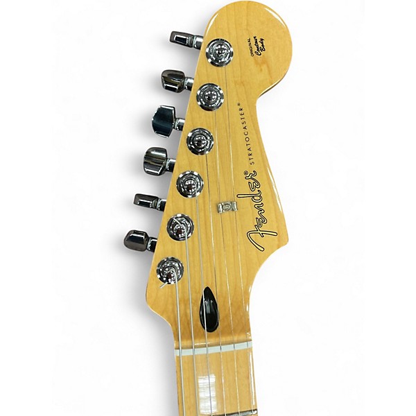 Used Fender Player Stratocaster Yellow Solid Body Electric Guitar