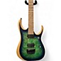 Used Ibanez RGDIX6MPB SURREAL BLUE BURST Solid Body Electric Guitar