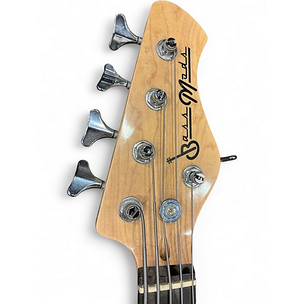 Used Bass Mods K5 Fretless Cherry Sunburst Electric Bass Guitar