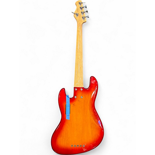 Used Bass Mods K5 Fretless Cherry Sunburst Electric Bass Guitar