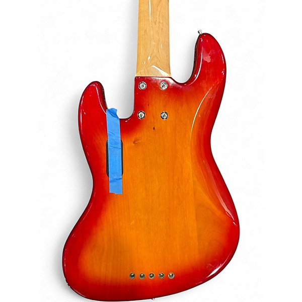 Used Bass Mods K5 Fretless Cherry Sunburst Electric Bass Guitar