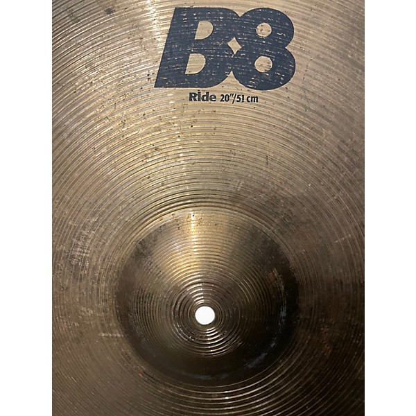Used SABIAN 20in B8 Ride Cymbal