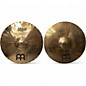 Used MEINL 14in MB10 HIHAT PAIR Cymbal thumbnail