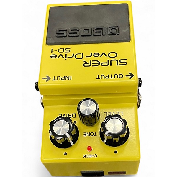 Used BOSS SD1 Super Overdrive Effect Pedal