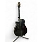 Used Takamine EG334BC Black Acoustic Electric Guitar