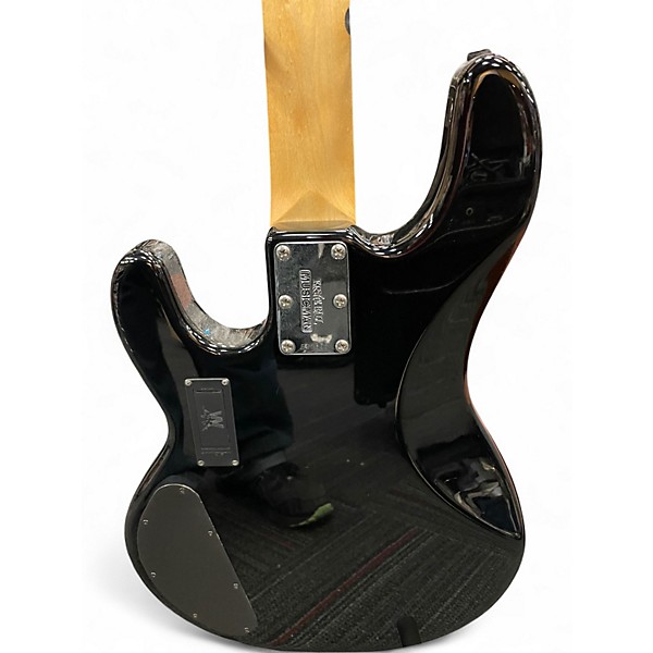 Used Earnie Ball Music Man Stingray Slo Speciall Black Electric Bass Guitar