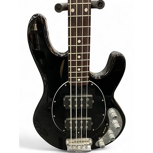 Used Earnie Ball Music Man Stingray Slo Speciall Black Electric Bass Guitar