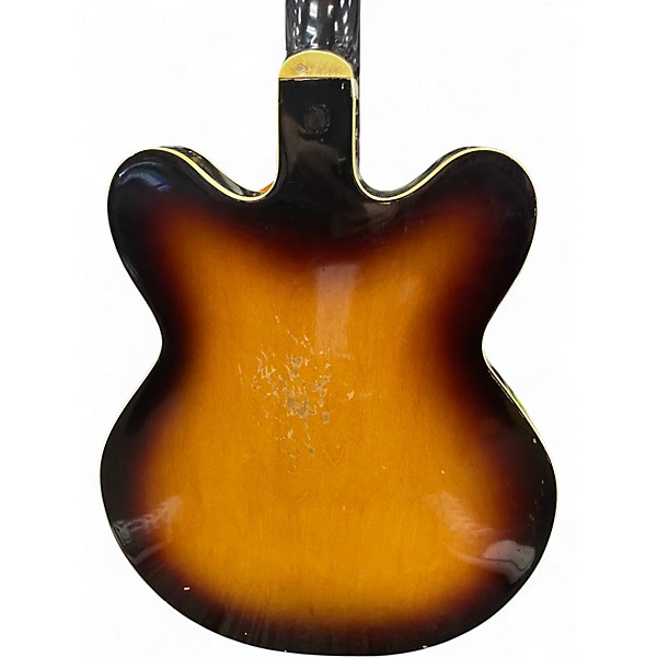 Vintage 1970 Gretsch Guitars G2420T Streamliner Tobacco Burst Hollow Body Electric Guitar