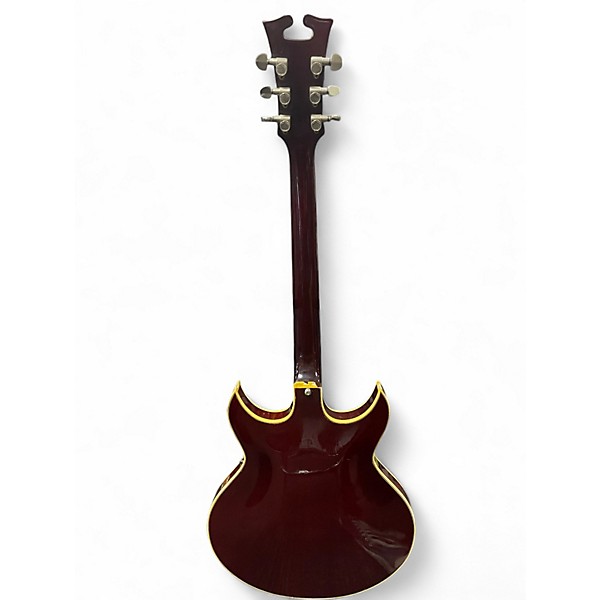 Vintage 1969 Harptone 510-C Burgundy Solid Body Electric Guitar