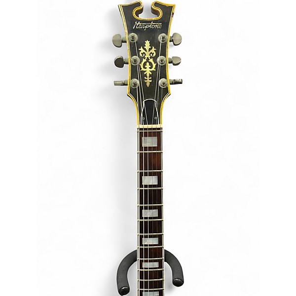 Vintage 1969 Harptone 510-C Burgundy Solid Body Electric Guitar