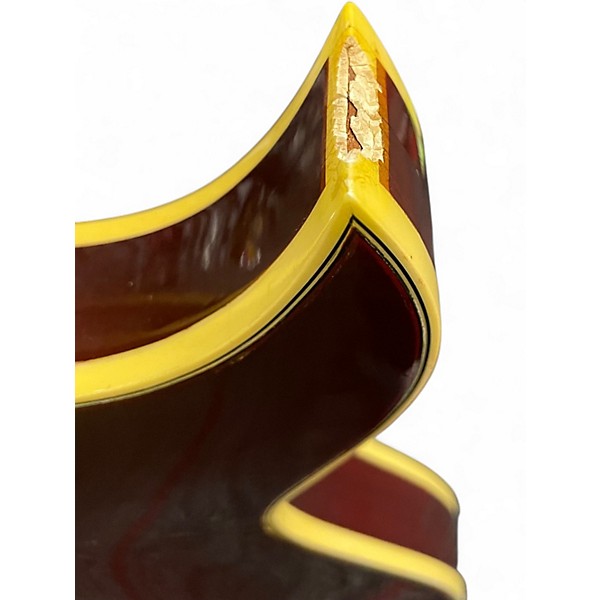 Vintage 1969 Harptone 510-C Burgundy Solid Body Electric Guitar