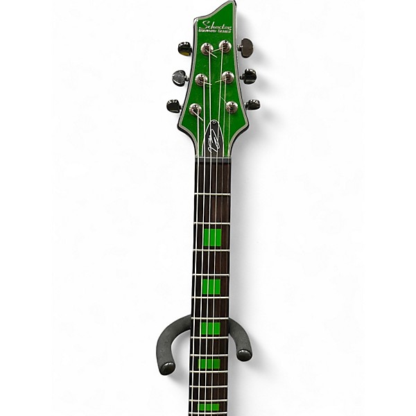 Used Schecter Guitar Research kenny hickey c-1 ex s Emerald Green Solid Body Electric Guitar
