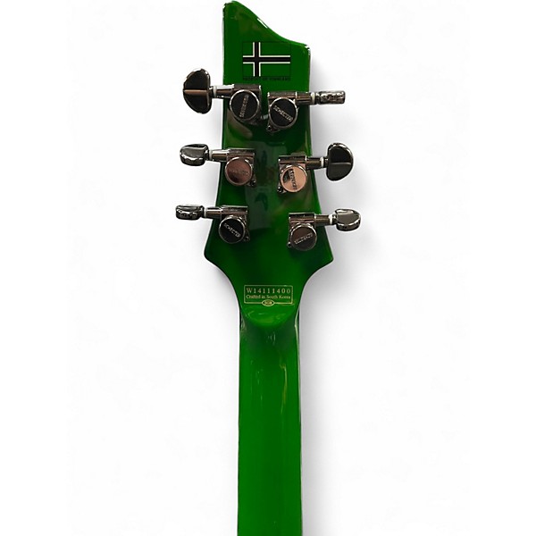 Used Schecter Guitar Research kenny hickey c-1 ex s Emerald Green Solid Body Electric Guitar