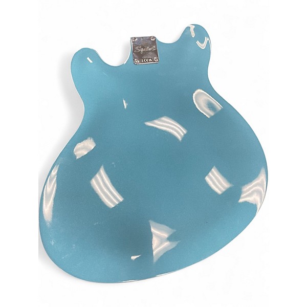 Used Squier Affinity Series Starcaster Hollow Lake Placid Blue Hollow Body Electric Guitar