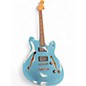 Used Squier Affinity Series Starcaster Hollow Lake Placid Blue Hollow Body Electric Guitar