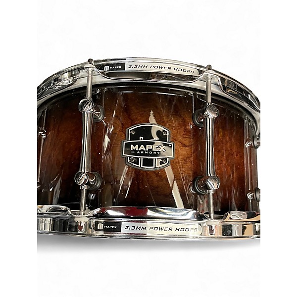 Used Mapex 14in EXTERMINATOR SNARE Walnut Drum