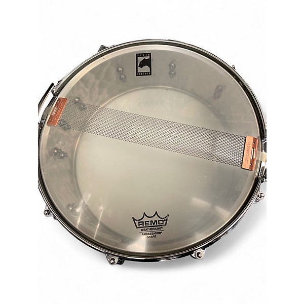 Used Mapex 14X6.5 Sledgehammer Black Panther Snare NICKEL Drum