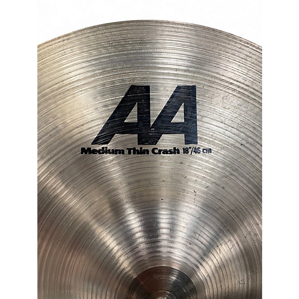 Used SABIAN 18in AAX Metal Crash Cymbal