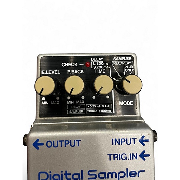 Used BOSS DSD-2 DIGITAL SAMPLER DELAY Effect Pedal