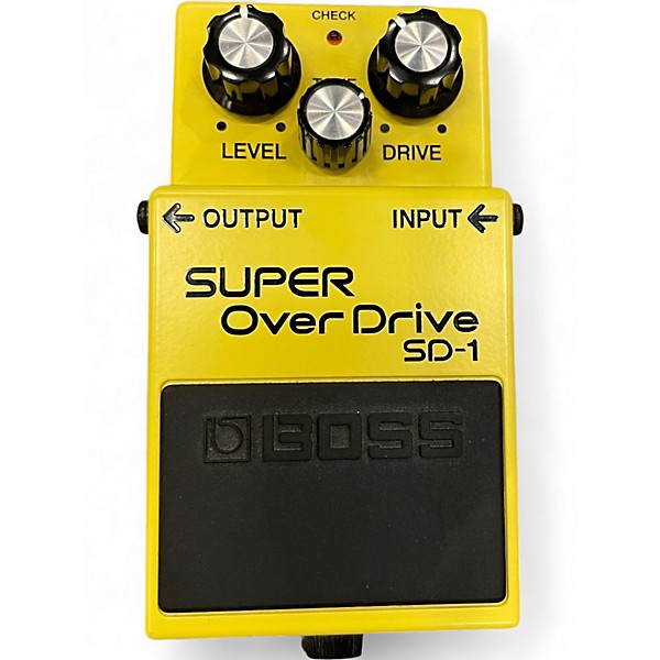 Used BOSS SD1 Super Overdrive Effect Pedal