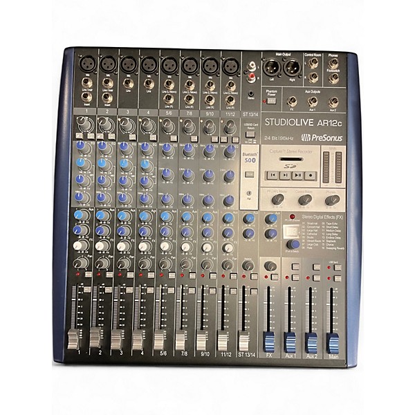 Used PreSonus STUDIOLIVE AR12C Powered Mixer