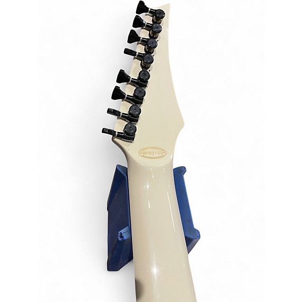 Used Agile Septor 8 String White Solid Body Electric Guitar