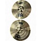 Used MEINL 14in HCS Hi Hat Pair Cymbal thumbnail