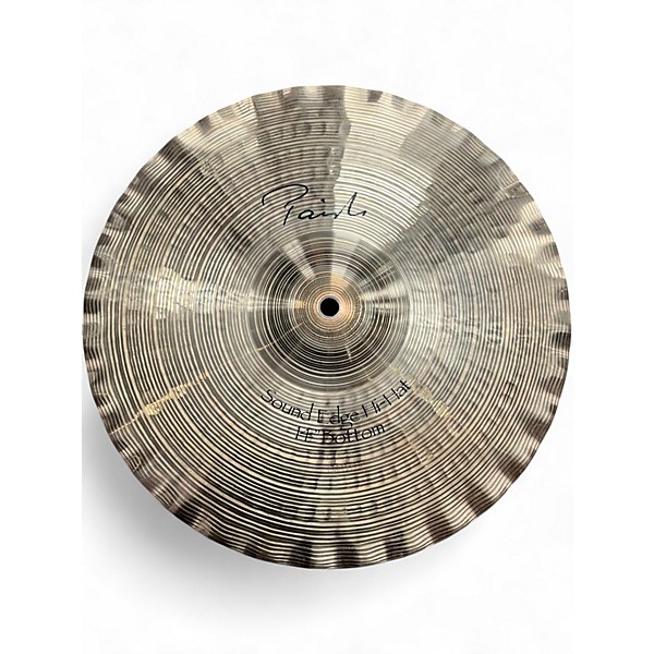Used Paiste 14in Sound Edge Hi Hat Bottom Cymbal