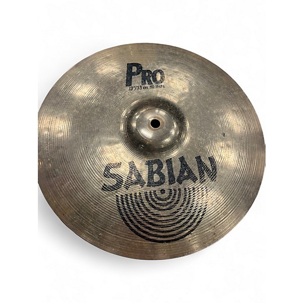 Used SABIAN 13in B8 Pro Hi Hat Pair Cymbal