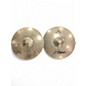 Used Zildjian 14in A Custom Mastersound Hi Hat Pair Cymbal