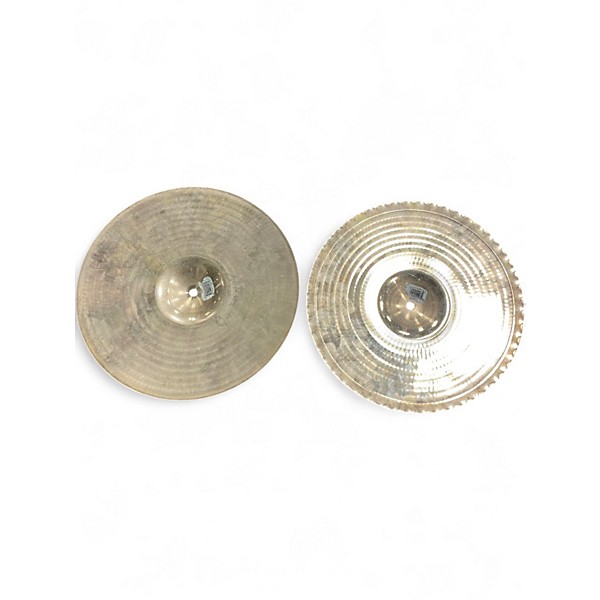 Used Zildjian 14in A Custom Mastersound Hi Hat Pair Cymbal