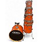 Used Mapex 6 Piece Mapex 5 Piece PRO M Natural Drum Kit BURNT ORANGE Drum Kit thumbnail