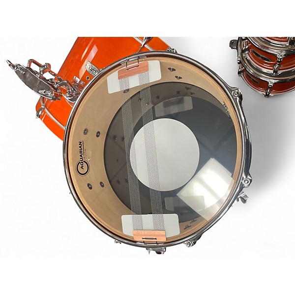 Used Mapex 6 Piece Mapex 5 Piece PRO M Natural Drum Kit BURNT ORANGE Drum Kit