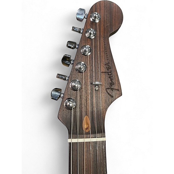 Used Fender AMER PRO STRAT Ocean Turquoise Solid Body Electric Guitar