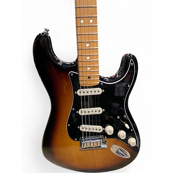 Used Fender 75TH ANNIVERSARY CMRTV 2 COLOR BOURBON BURST Solid Body Electric Guitar