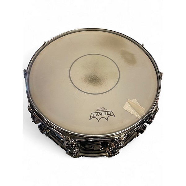 Used DW 8X14 COLLECTOR SERIES BLACK NICKEL OVER BRASS Drum