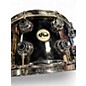 Used DW 8X14 COLLECTOR SERIES BLACK NICKEL OVER BRASS Drum