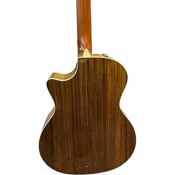 Used Taylor Custom 414ce Limited Edition V-Class Shaded Edge Burst Acoustic Electric Guitar