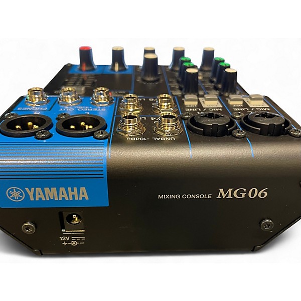 Used Yamaha MG06 Unpowered Mixer