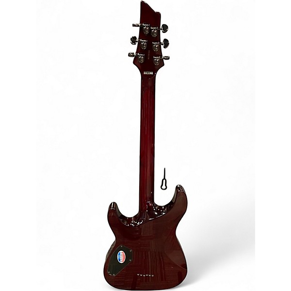 Used Schecter Guitar Research Custom XXX Hellraiser C1 Black Cherry Solid Body Electric Guitar