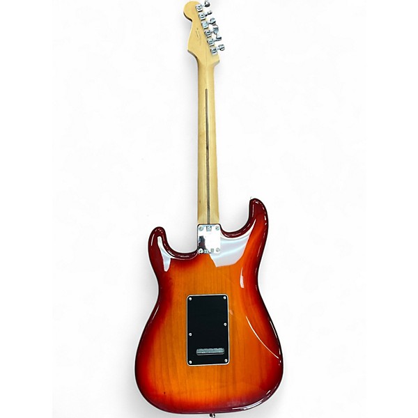 Used Fender Player Stratocaster HSS Cherry Sunburst Solid Body Electric Guitar