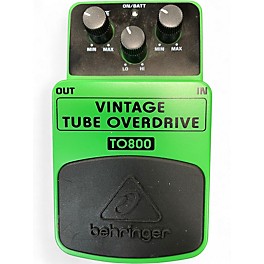 Used Behringer TO800 Vintage Tube Overdrive Effect Pedal