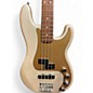 Used Fender Deluxe Active P Bass Special Gold Electric Bass Guitar