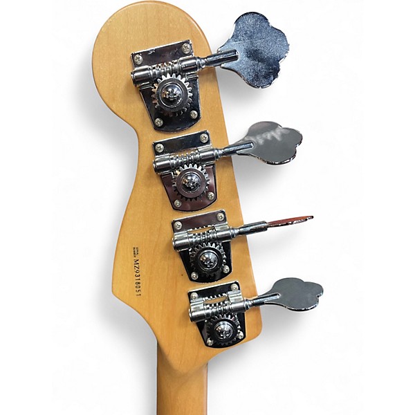 Used Fender Deluxe Active P Bass Special Gold Electric Bass Guitar