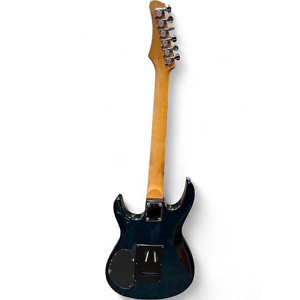 Used Samick stratocaster Turquoise Solid Body Electric Guitar