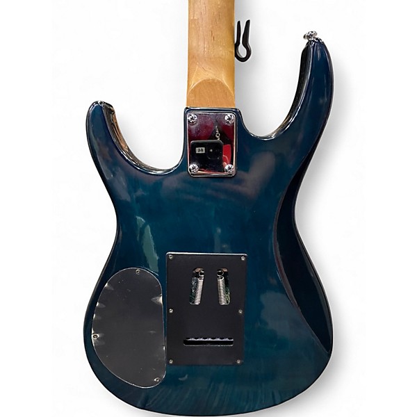 Used Samick stratocaster Turquoise Solid Body Electric Guitar